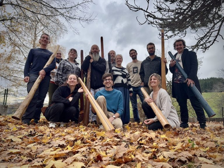 Didgeridoo workshop in Autrans en Vercors (France)