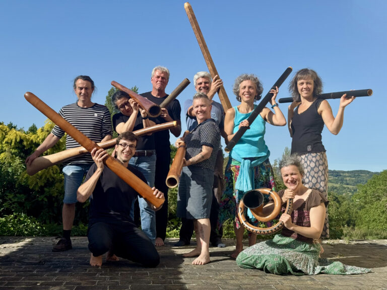 Didgeridoo workshop in Livarot (France)