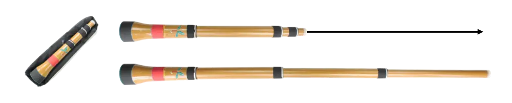 Un didgeridoo télescopique