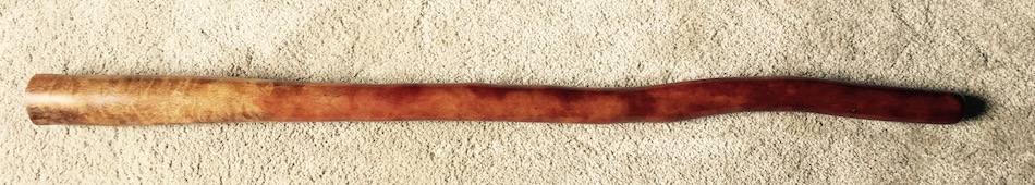 My most recent didgeridoo acquired to date: an excellent B from CrookedStixz