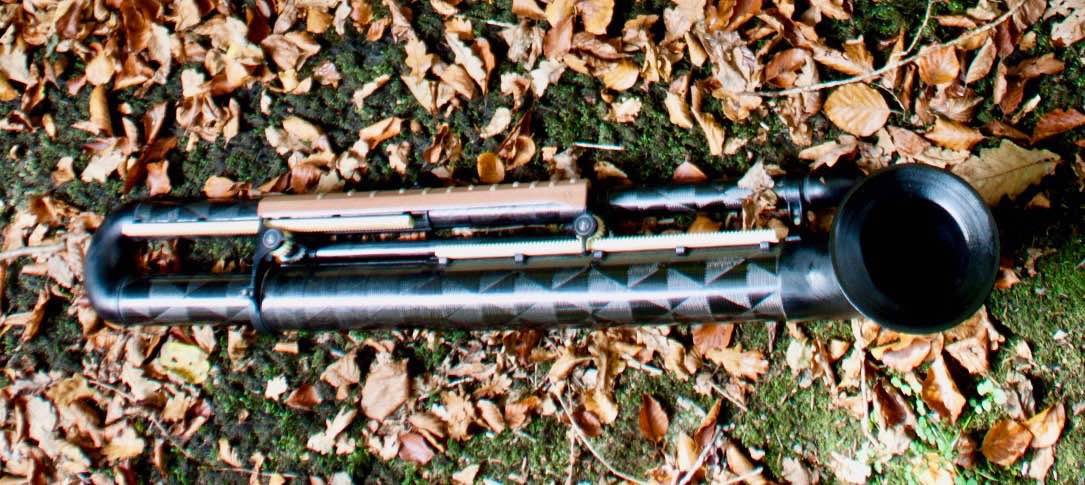 Le kornbass, didgeridoo à coulisse