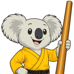 Maître Towaki, le koala de Wakatoo