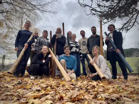 A didgeridoo workshop with Wakademy