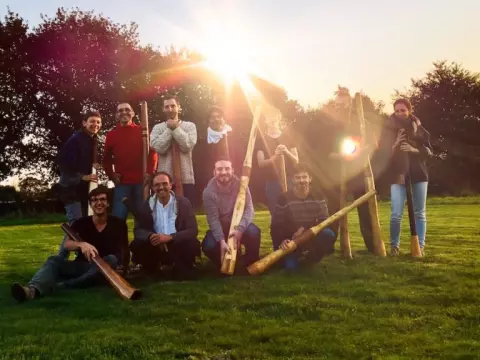 A didgeridoo workshop with Wakademy