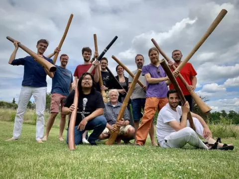 A didgeridoo workshop with Wakademy