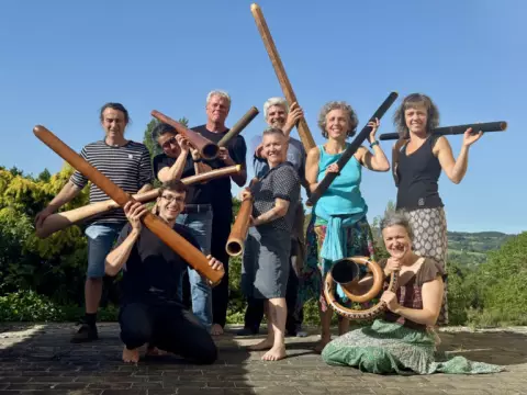 A didgeridoo workshop with Wakademy