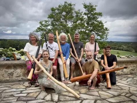A didgeridoo workshop with Wakademy
