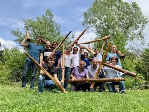 A didgeridoo workshop with Wakademy