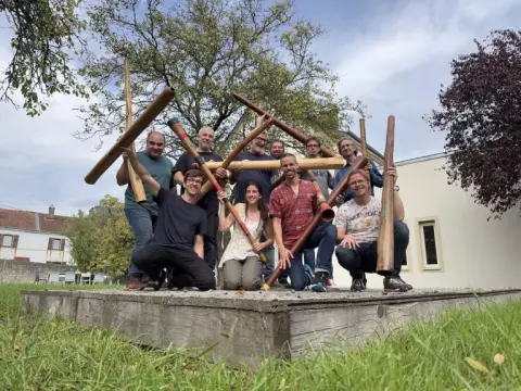 A didgeridoo workshop with Wakademy